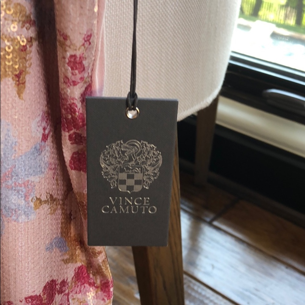 Vince Camuto Sequin T-Shirt - Picture 2 of 7